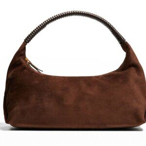 Khaite Remi suede bag